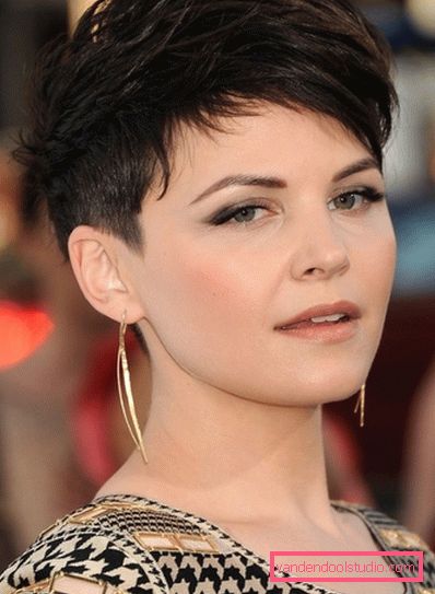 Delicati tagli di capelli pixie