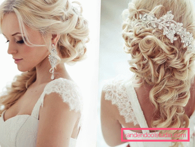 Capelli lunghi di acconciature da sposa 2017 Tendenze moda in acconciature da sposa 2019
