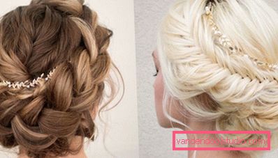 Capelli lunghi di acconciature da sposa 2017 Tendenze moda in acconciature da sposa 2019