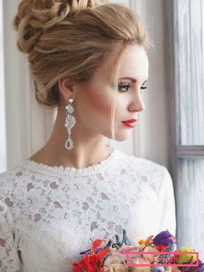 Capelli lunghi di acconciature da sposa 2017 Tendenze moda in acconciature da sposa 2019