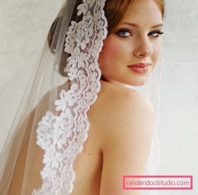 Belle acconciature da sposa 2017 con un velo Tendenze moda in acconciature da sposa 2019