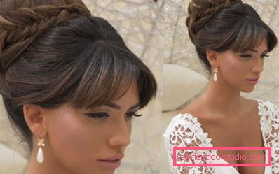 Acconciature da sposa 2017 capelli lunghi Tendenze moda in acconciature da sposa 2019