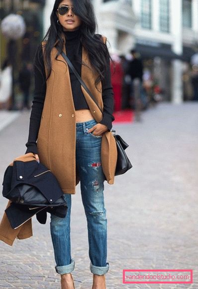 Jeans ritagliati alla moda 2019-2020