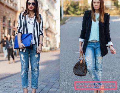 Jeans ritagliati alla moda 2019-2020