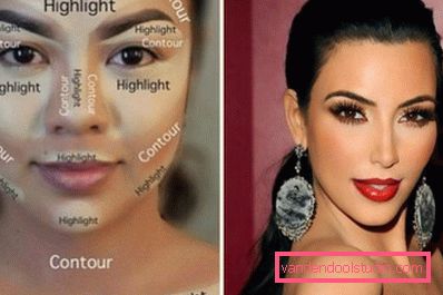 amante contornato Kim Kardashian amante contornato Kim Kardashian