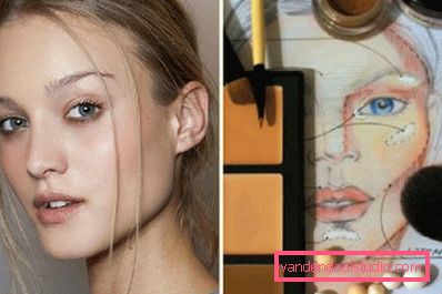 ragazza con make-up non artificiale ragazza con make-up non artificiale