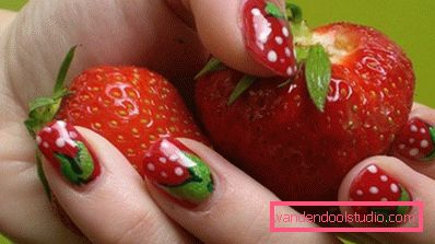 unghie alla fragola unghie alla fragola