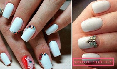 Deliziosa manicure con strass 2019-2020