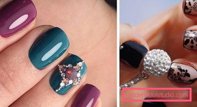Deliziosa manicure con strass 2019-2020