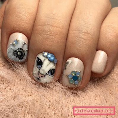 Design adorabile per unghie invernali 2019-2020