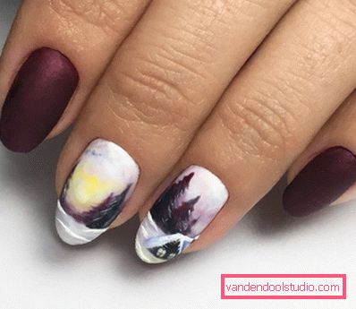 Design adorabile per unghie invernali 2019-2020