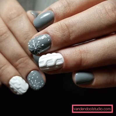 Design adorabile per unghie invernali 2019-2020