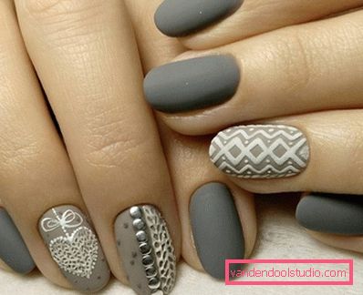 Design adorabile per unghie invernali 2019-2020