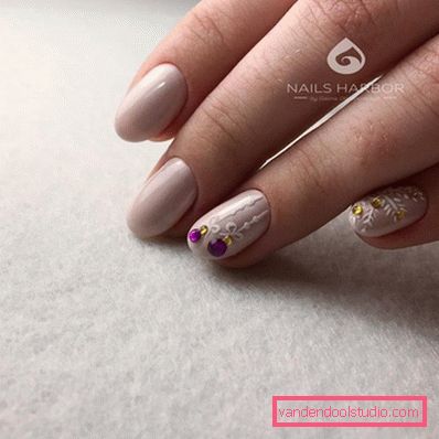 Design adorabile per unghie invernali 2019-2020