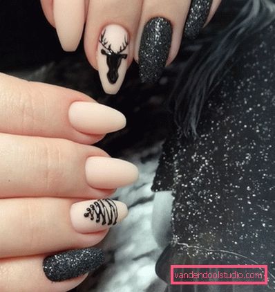 Lussuoso nuovo anno Manicure 2020