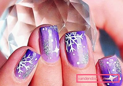 Lussuoso nuovo anno Manicure 2020
