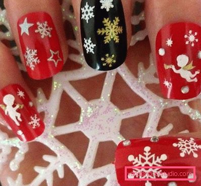 Lussuoso nuovo anno Manicure 2020