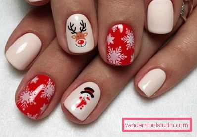 Lussuoso nuovo anno Manicure 2020