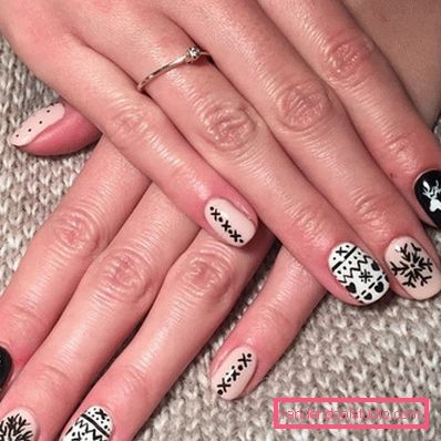Lussuoso nuovo anno Manicure 2020