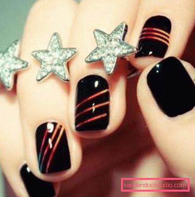 Lussuoso nuovo anno Manicure 2020
