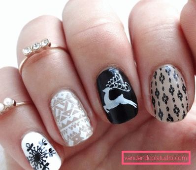 Lussuoso nuovo anno Manicure 2020