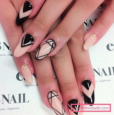 Lussuoso nuovo anno Manicure 2020