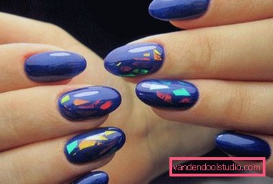 Lussuoso nuovo anno Manicure 2020