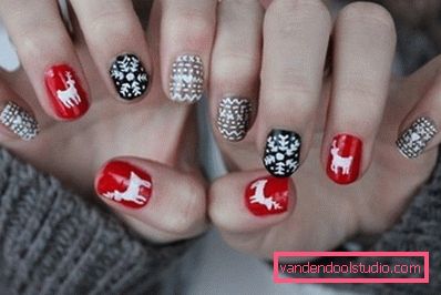 Lussuoso nuovo anno Manicure 2020