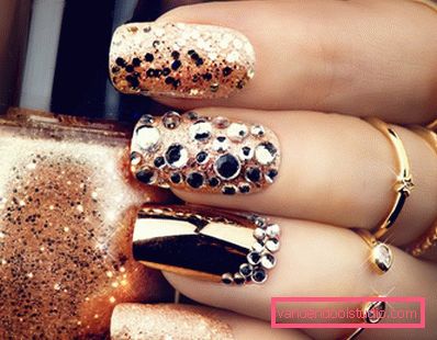 Lussuoso nuovo anno Manicure 2020