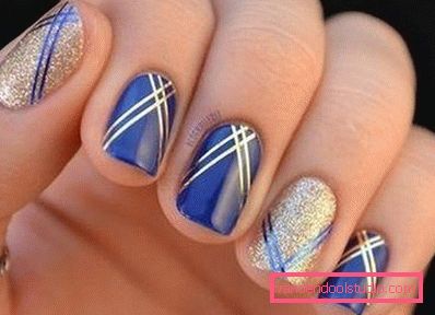 Lussuoso nuovo anno Manicure 2020