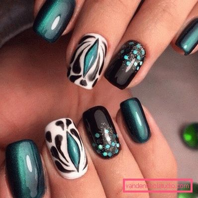 Lussuoso nuovo anno Manicure 2020