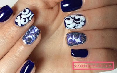 Lussuoso nuovo anno Manicure 2020
