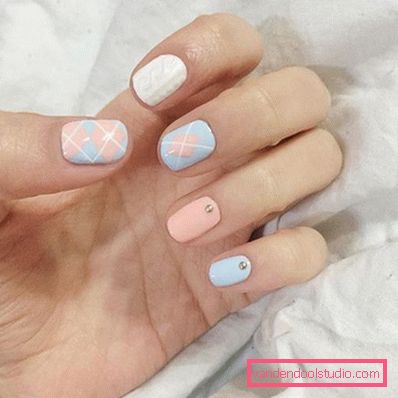 Delicata manicure pastello 2019-2020 anni