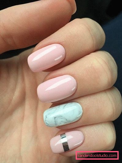 Delicata manicure pastello 2019-2020 anni