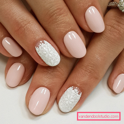 Manicure da matrimonio bello 2019-2020 anni