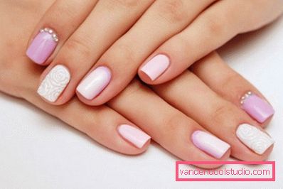 Manicure da matrimonio bello 2019-2020 anni