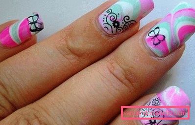 manicure delicata in marmo manicure