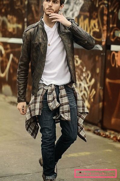 Acconciatura maschile Grunge - stile per ragazzi e uomini