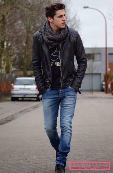 Acconciatura maschile Grunge - stile per ragazzi e uomini