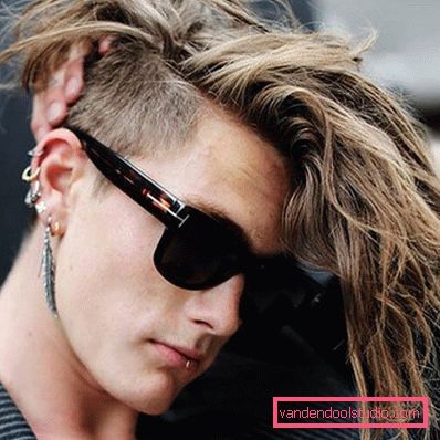 Acconciatura maschile Grunge - stile per ragazzi e uomini