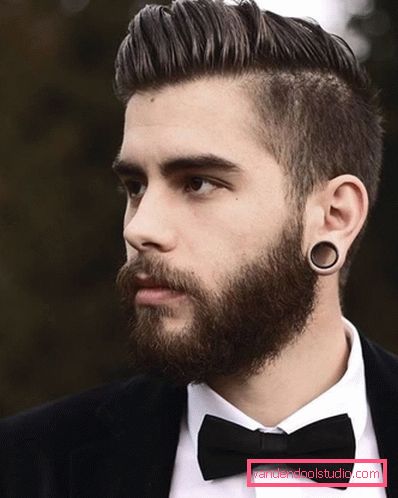 Taglio di capelli maschile undercard e le sue varietà