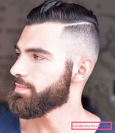 Taglio di capelli maschile undercard e le sue varietà