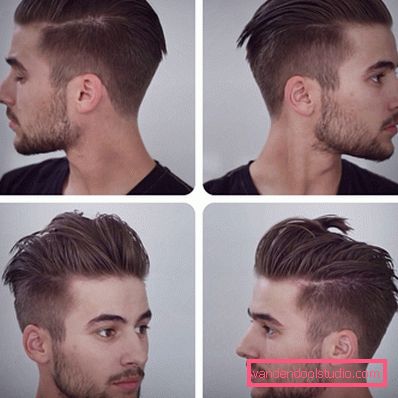 Taglio di capelli maschile undercard e le sue varietà