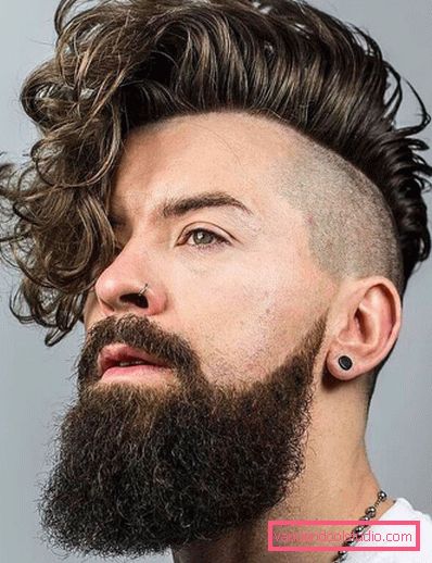 Taglio di capelli maschile undercard e le sue varietà