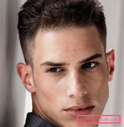 taglio di capelli maschile halfbox Taglio di capelli da uomo