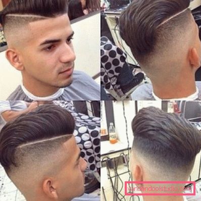 Acconciature da uomo con aste rasate - come vengono chiamate e quali sono