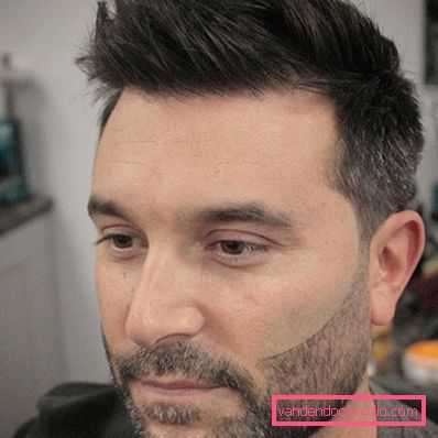 Tagli di capelli maschili per un viso tondo - le pettinature più alla moda