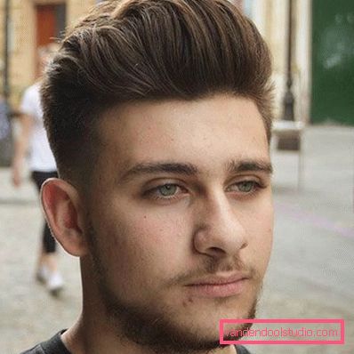 Tagli di capelli maschili per un viso tondo - le pettinature più alla moda