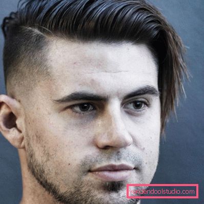 Tagli di capelli maschili per un viso tondo - le pettinature più alla moda