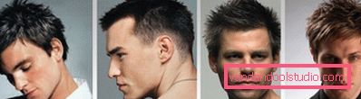 Tagli per capelli da uomo per capelli duri - foto di capelli